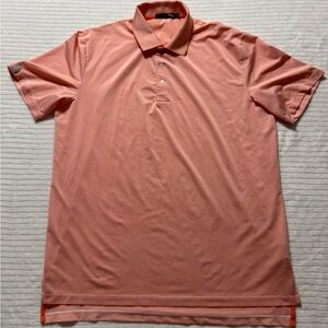 RLX Ralph Lauren Size:L  Peach Polo Shirt